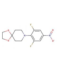 Astatech 8-(2,6-DIFLUORO-4-NITROPHENYL)-1,4-DIOXA-8-AZASPIRO[4.5]DECANE; 5G; Purity 95%; MDL-MFCD23378771